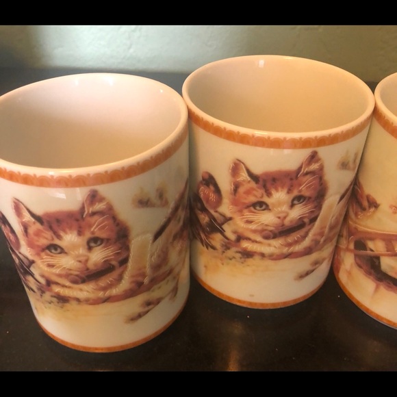 Four Coffee/Tea Mug/Cups 8 Oz. - Picture 3 of 9